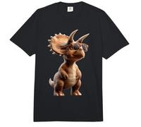 Triceratops Dinosaurio I Love Dinosaurs Cute Triceratops Comfort Colors Adult Heavyweight T-Shirt