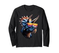 Triceratops Dinosaurio I Love Dinosaurs Cute Triceratops Manga Larga