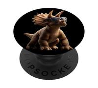 Triceratops Dinosaurio I Love Dinosaurs Cute Triceratops PopSockets PopGrip Adhesivo