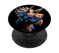 Triceratops Dinosaurio I Love Dinosaurs Cute Triceratops PopSockets PopGrip Adhesivo