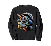 Triceratops Dinosaurio I Love Dinosaurs Cute Triceratops Sudadera