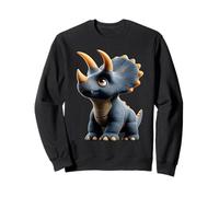 Triceratops Dinosaurio I Love Dinosaurs Cute Triceratops Sudadera