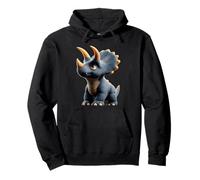 Triceratops Dinosaurio I Love Dinosaurs Cute Triceratops Sudadera con Capucha