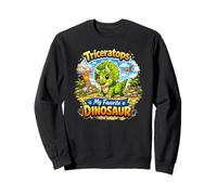 Triceratops Mi Dinosaurio Favorito Sudadera