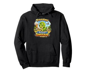 Triceratops Mi Dinosaurio Favorito Sudadera con Capucha
