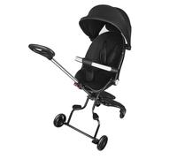 Triciclo Bicicleta Infantil con Espacio de Almacenamiento, Parasol, Triciclo Explorer 4 en 1 - Triciclo Plegable y Evolutivo en Bicicleta de Equilibrio para Niños Pequeños de 10 Meses a 5 Años - 30 x