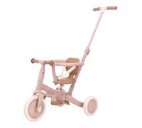Triciclo con Barra Fairy Floral Little Dutch 2 en 1