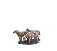 Triciclo Editores Conjunto de corderos |Figuras de Belén |Serie 11cm| Diseñadas por José Luis Mayo |Decoración Navideña |Nacimiento