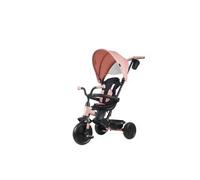 Qplay Triciclo Evolutivo COMFO MAX 6 en 1 Negro | Triciclo Bebe 1 Año Plegable de Aluminio con Asiento 360º, Reclinable y Capota - Para Bebés de 10 a 72 Meses (Negro)