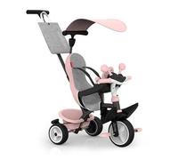 Triciclo Evolutivo Smoby Baby Driver 3 en 1 Rosa Manillar Ajustable