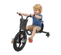 Triciclo infantil con ruedas luminosas LED, 4 posiciones ajustables, para niños a partir de 6 años, asiento antideslizante y capacidad de carga de 80 kg