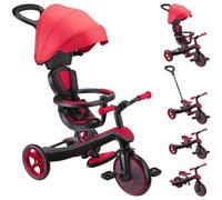 Triciclo infantil GLOBBER Explorer Trike 4 en 1 con capota UV plegable