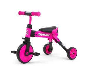 Triciclo Milly Mally Ride On - Bike 2 in 1 Rosa