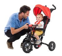 Triciclo para niños Evolutivo Urban Trike Plegable Platinum