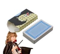 Trick Marked Deck, Creative Poker Playing Cards, Collectible Entertainment Set, Stage Performance Props with Instrucciones for Magic Trucks, Camping and Home Fun