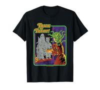 Trick or Treat Halloween Sarcastic Retro Funny Adult Humor Camiseta