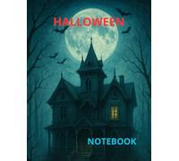 Trick or Treat Notebook: Pumpkin, Bats & Ghosts Themed Lined Journal