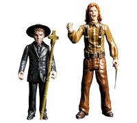 Trick Or Treat Studios Children of The Corn - Figura de acción de 3.75 pulgadas, paquete de 2 | Issac & Malachi
