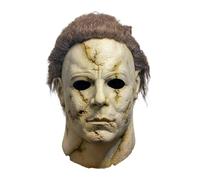 Trick Or Treat Studios Máscara agrietada de Michael Myers de Rob Zombie de Halloween | Máscaras de película de terror