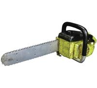Trick Or Treat Studios Sierra Mecánica Réplica Cuchillo de Cadena con Sonido 76 cm - Adultos - Fans de Películas de Terror - Masculino - Prop - VHF - Negro
