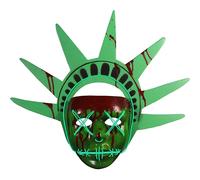 Trick Or Treat Studios Unisex Mask Piece Of Mind Iron Maiden Mask One Size Green