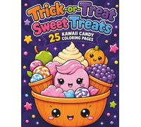 Trick-or-Treat Sweet Treats Halloween Coloring Book
