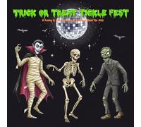 Trick or Treat Tickle Fest: A Funny & Cute Halloween Coloring Book for Kids