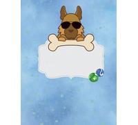 Trick or Treats: Funny Dog Notebook with Bone: College-Ruled Journal for Dog Lovers | 8.5x11 in, 119 Pages - Perfect for Notes, School, Gifts