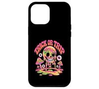 Trick or Trip T-Shirt - Psychedelic Skull Groovy Halloween Carcasa para iPhone 12 Pro MAX