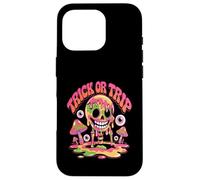 Trick or Trip T-Shirt - Psychedelic Skull Groovy Halloween Carcasa para iPhone 16 Pro