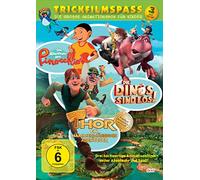 Trickfilmspaß - Die große Animationsbox für Kinder : Pinocchio - Thor - Die Dinos sind los [3 DVDs] [Alemania]