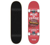 Tricks Burguer 7.75"x31.60" Complete Tabla, Adultos Unisex, Multicolor (Multicolor), Talla Única