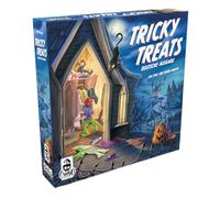 Tricky Treats - Divertido Juego Familiar de Halloween con Tarjetas de Disfraz Transparentes y colección Set - para 2 - 4 Jugadores a Partir de 8 años - alemán - alemán ELZNIR Games