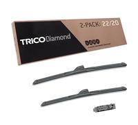 TRICO Diamond™ (25-2220) 22 Inch & 20 inch pack of 2 High Performance Automotive Replacement Windshield Wiper Blades For My Car Super Premium All Weather Beam Blade for Select Vehicle Models