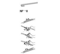 TRICO Escobillas Limpiaparabrisas adecuado para MERCEDES-BENZ VANEO (414) 650mm