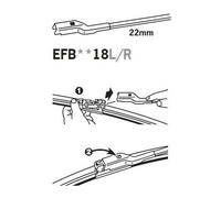 TRICO Limpiaparabrisas Para Opel Grandland X 75 A18 Astra K B16 P12 Ford Fiesta