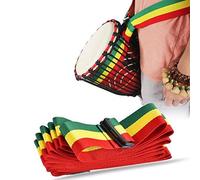 Tricolor - Correa para el hombro de Djembe africano, portátil, correa de yembe para el rendimiento del escenario