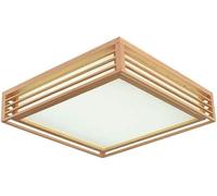 Tricolor Japanese- Lamp Solid Hollow Square Ceiling Light Bedroom Living Room Decorated LED Chandelier
