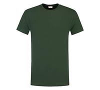 Tricorp 101001 - Camiseta informal, 100% algodón peinado, 145 g/m², color verde botella, talla XXL