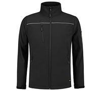 Tricorp 402006 Workwear - Chaqueta de softshell (100% poliéster + membrana de poliuretano, 340 g/m², negro, talla L