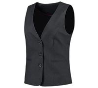 Tricorp 405002 Corporate - Chaleco para mujer, 70% lana, 30% poliéster, 180 g/m², gris, talla 40