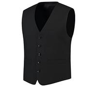 Tricorp 405004 Corporate - Chaleco para hombre, 70% lana, 30% poliéster, 180 g/m², negro, talla 47