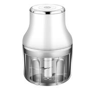 Tricorte eléctrico para ajo - Tabla de cortar recargable - Cortador de cebollas eléctrico de 250 ml | Para cocina, casa, restaurante, carne, queso, patatas, alimentado a batería