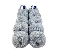 Tricot Cafè - Padova - hilo mixto de lana y alpaca apto para todo tipo de trabajos Ideal para labores de ganchillo Azzurro 010 Made in Italy