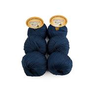 Tricot Café - Scintilla - Ovillos de algodón puro supermercerizado antipilling gaseado para agujas y ganchillos: 3.50-4.50 Octanium 18 6pcs