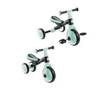 Globber - Triciclo Learning 2 en 1 - Triciclo 1ª Edad evolutiva y draisiana para niños pequeños de 1 a 3 años, Verde