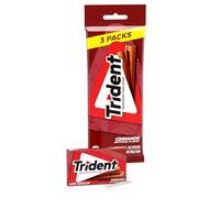 Trident Goma de mascar sin azúcar de canela, 3 x 14 palitos multipack