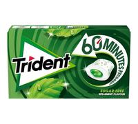 Trident Pastillas de Menta Verde 60 Minutos 22g
