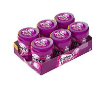 TRIDENT Vibes Berries Chicles Sabor Frutos Rojos Sin Azúcar, Pack 6 Botes