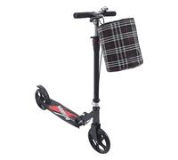 TRIEBAN Patinete plegable de doble freno con altura ajustable, doble suspensión, patinete de ciudad, patinete para adultos y niños, hasta 150 kg de capacidad de carga